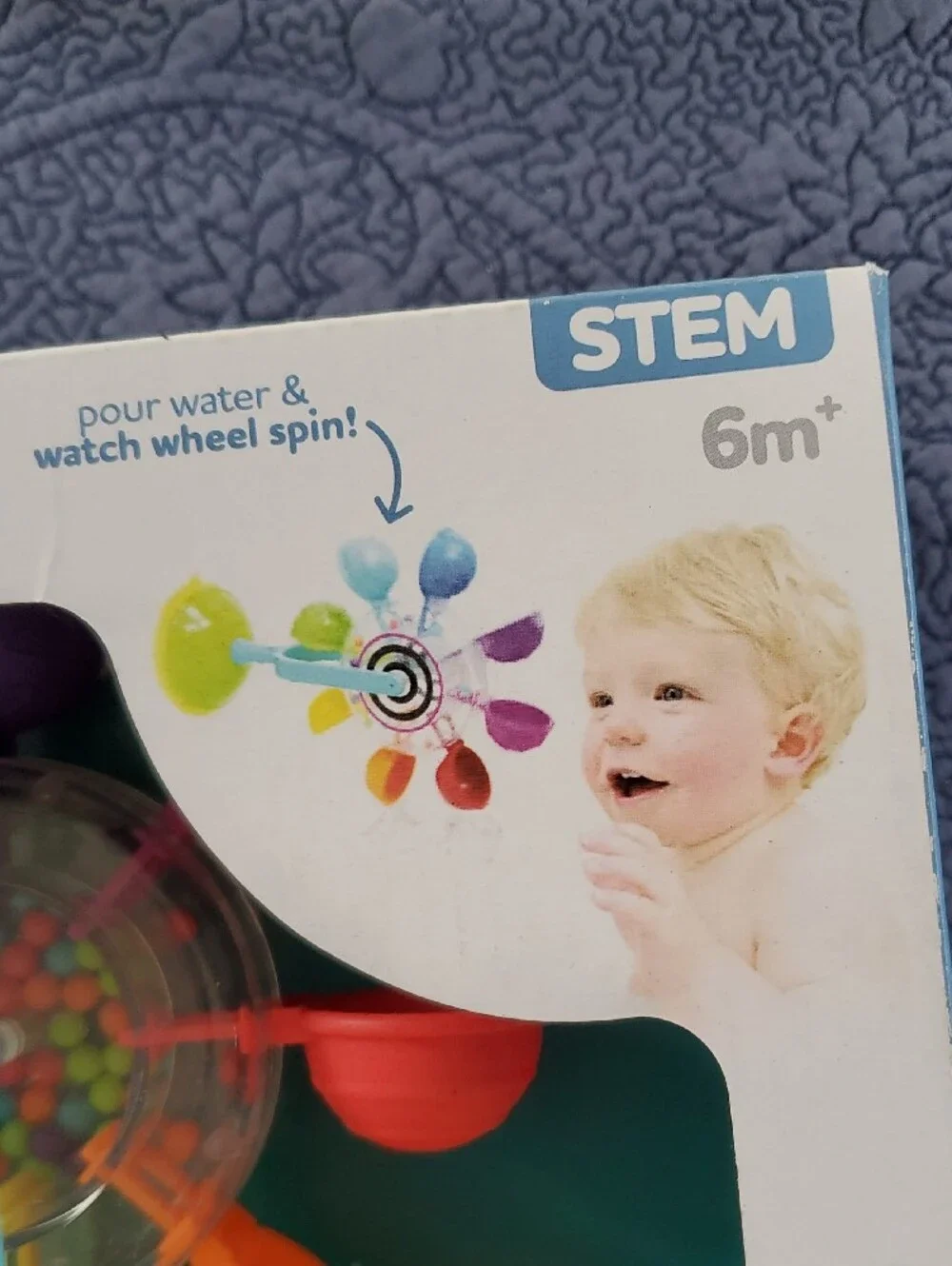 Whirling Waterfall Bath Toy Set - Multicolor